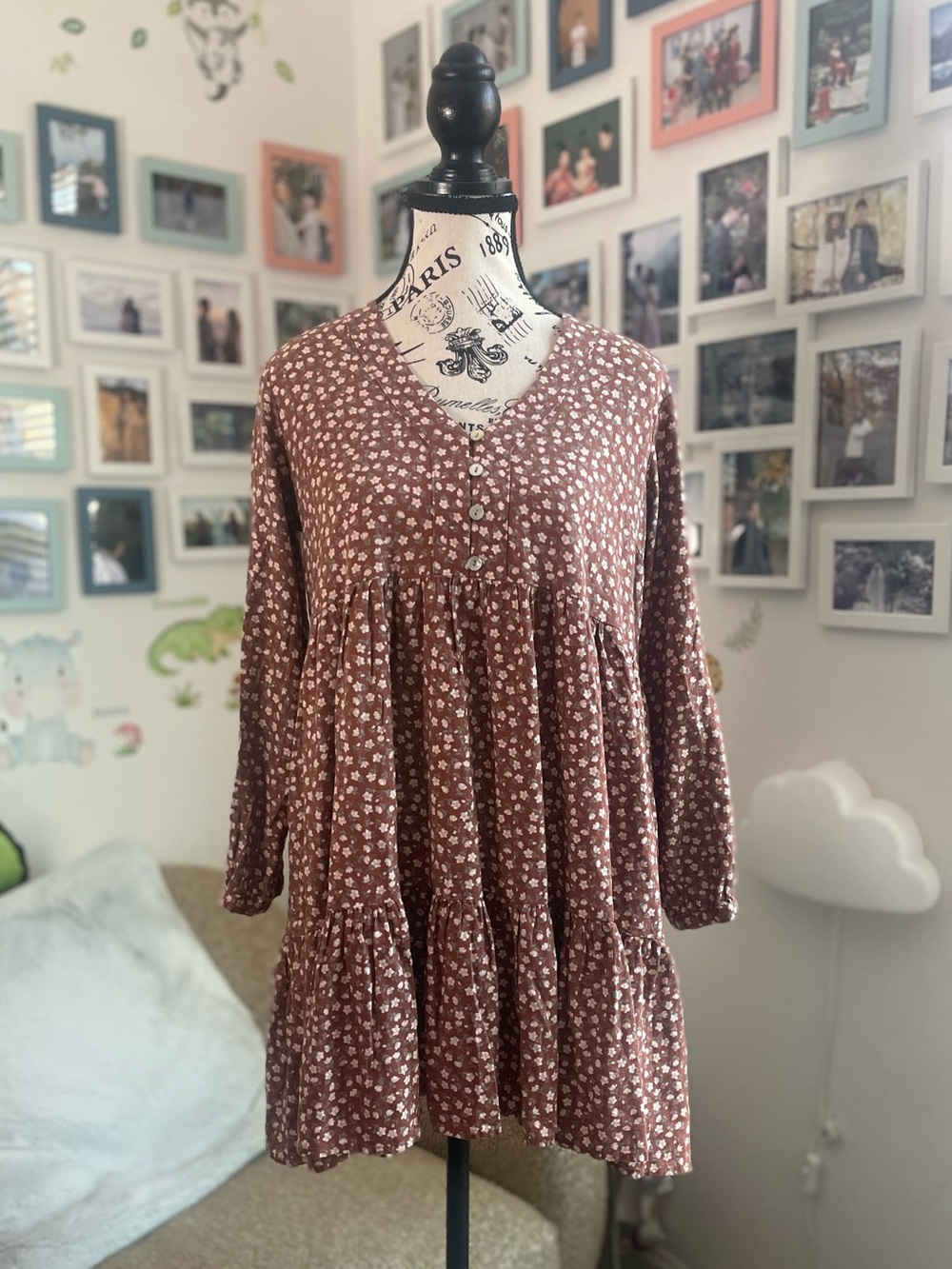 Rylee + Cru Women's Long Sleeves Dress
